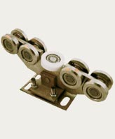 Carros para cancelas autoportantes, rodillos, accesorios para cancelas, fabricante Polonia